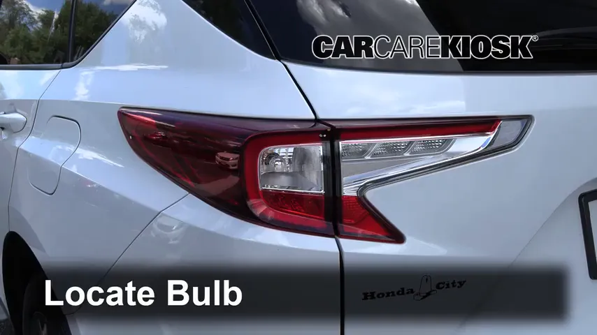 2020 Acura RDX 2.0L 4 Cyl. Turbo Lights Tail Light (replace bulb)